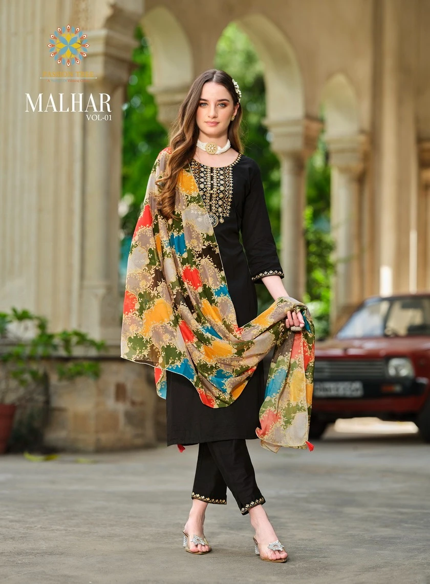 Ossm Malhar Vol 1 Cotton Print Wholesale Readymade Salwar Suit Catalog — Wholesale Salwar Suits, MPA wholesale from Surat - Gallery Image 6